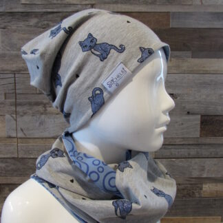 Wendebeanie und Loop KU 52-54